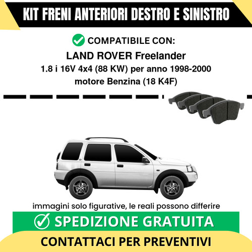 Pastiglie freno anteriori per - freno,