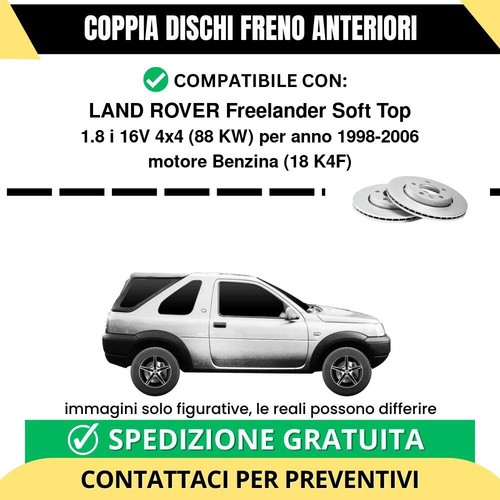 Coppia dischi freno anteriori - dischi,