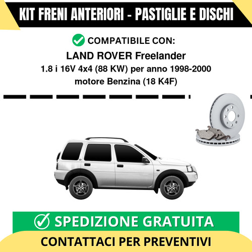 Kit freni anteriori land - anteriori, rover